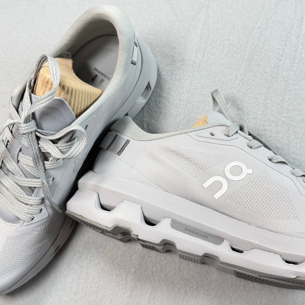 On Running Cloudzone Women 8 Alloy Rock Minimalist Training Sneakers